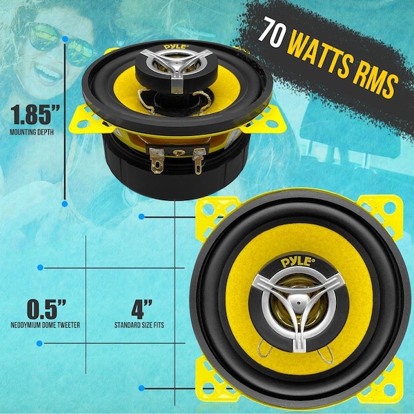 Pyle 4 Gear Coaxial